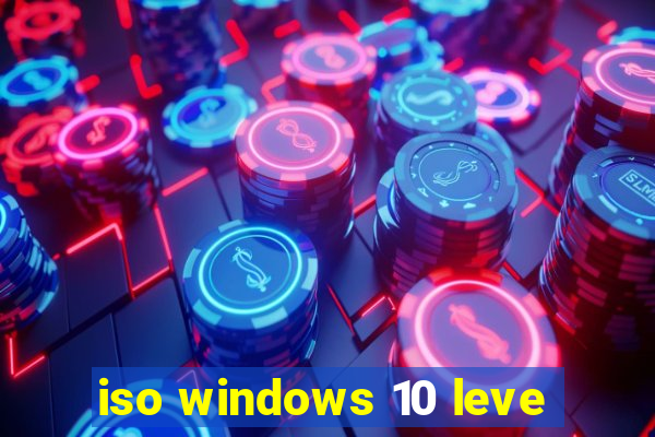 iso windows 10 leve